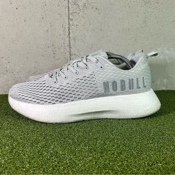 NoBull Journey Gray Perforated Mesh Training Sneakers Shoes Men’s 11 - Picture 4 of 9